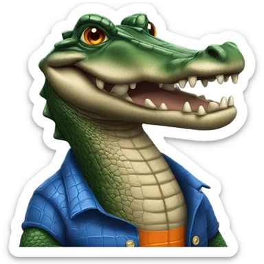 Florida gator sticker