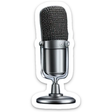 microphone sticker