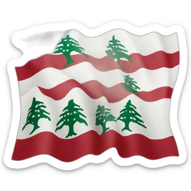 lebanon-flag sticker