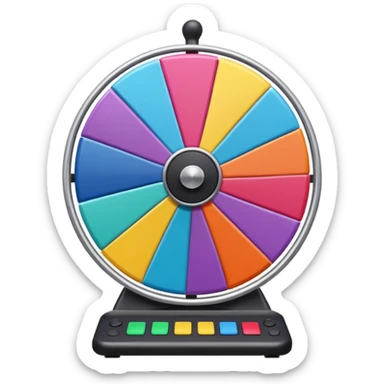 Like a spin wheel sticker