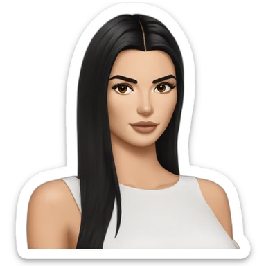Kendall Jenner sticker