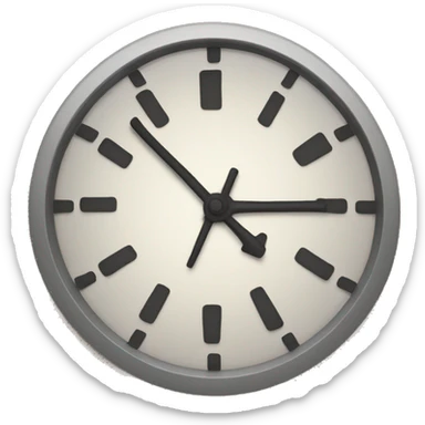 clock sticker