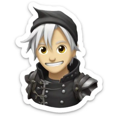 Corna from souleater  sticker