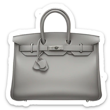 grey hermes birkin bag sticker