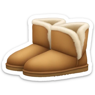 UGG slippers  sticker