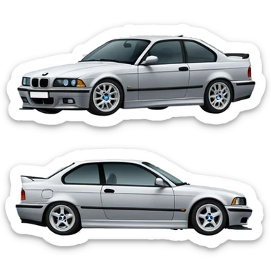 BMW e36 sticker