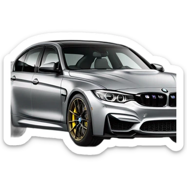 BMW M3 CS F80 sticker
