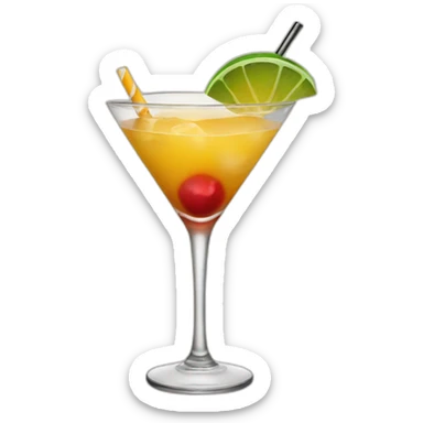 bar cocktail sticker