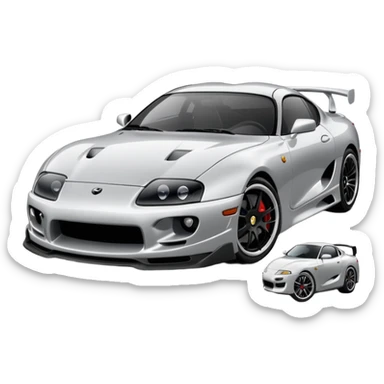 Supra mk4 sticker