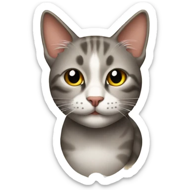 Cat wisky sticker