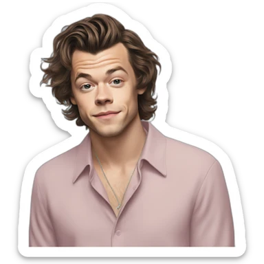 Harry styles in fine line cover sticker