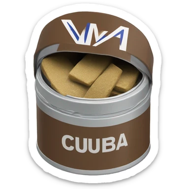 snus cuba sticker