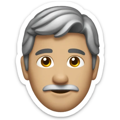 Chappel Roan in Apple Emoji style  sticker