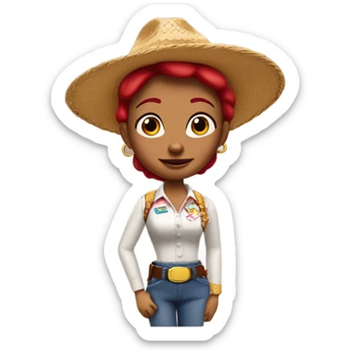 Jessie from Toy Story sticker