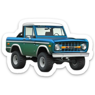 Area 51 2023 4 door Bronco  sticker