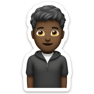 Person torde og studiet  sticker