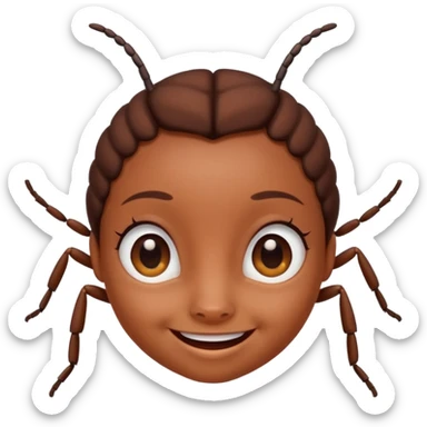 Girl ant sticker