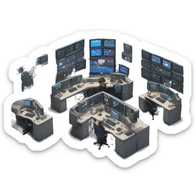 Command center sticker