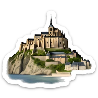 Abbaye du Mont Saint-Michel sticker