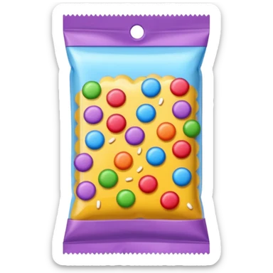 sprinkles in a packet sticker