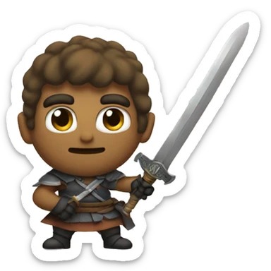 Swordsman  sticker