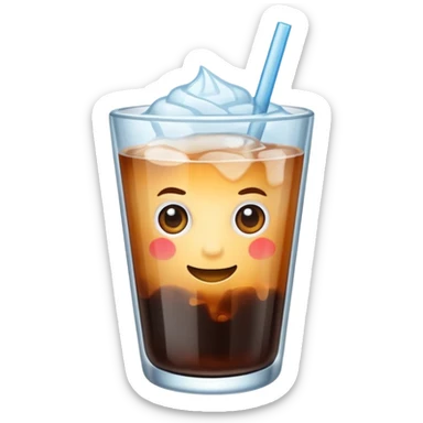 ice americano sticker