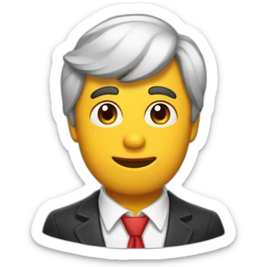 Erizo con disfraz de pollo sticker