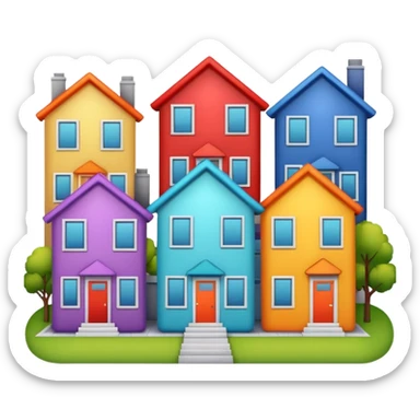 big houses sticker