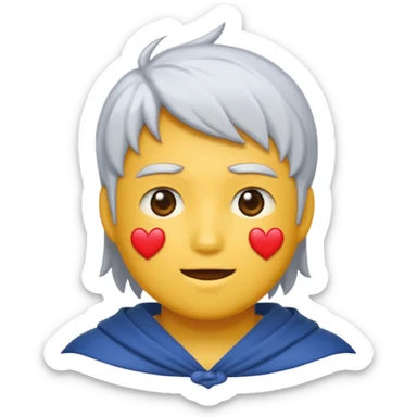Danmachi love emoji man sticker