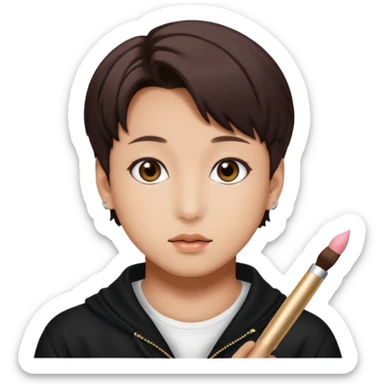 idol JungKook, BTS group sticker