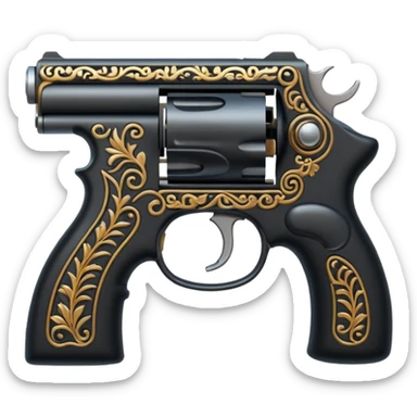 gun emoji sticker