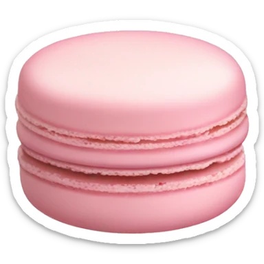 Light pink macaron sticker