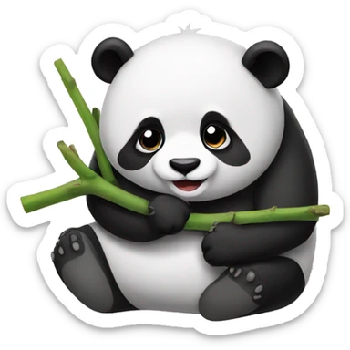 Panda sticker