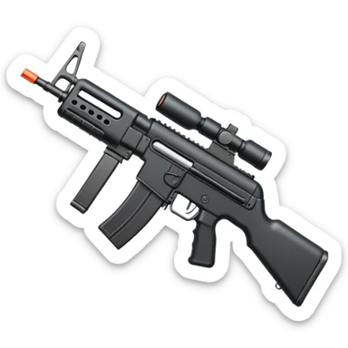 assault rifle sticker