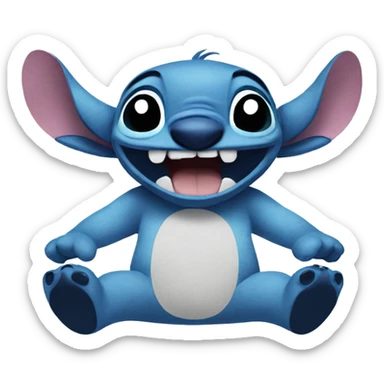Stitch sticker