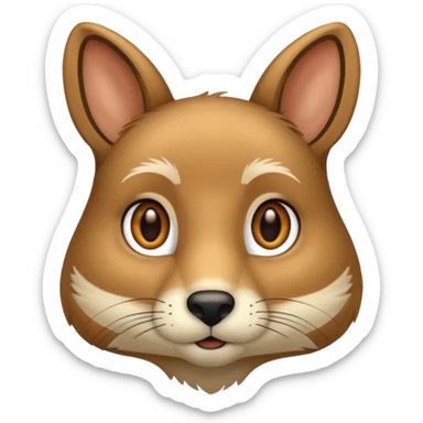 Danish doe wisk sticker