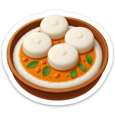 Idli sambar sticker