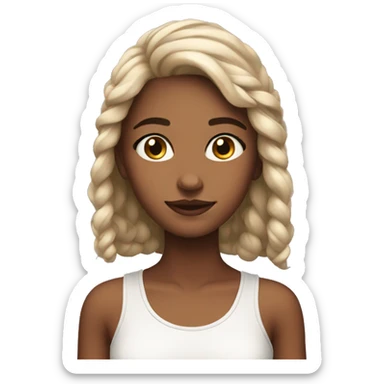 Girl how is very beautiful  sticker