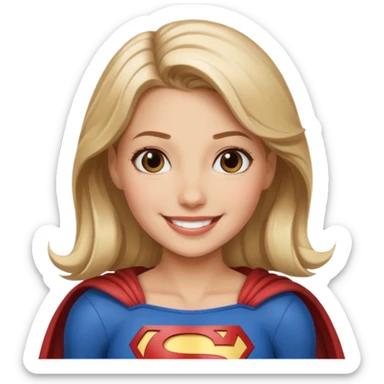 supergirl sticker