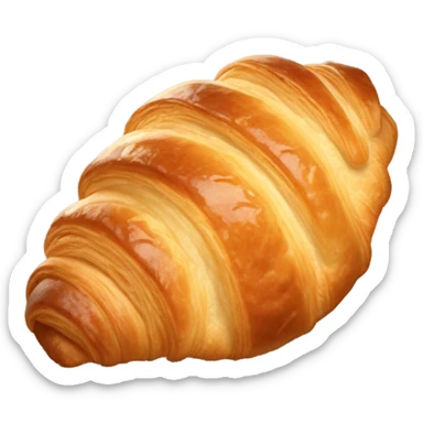 Croissant sticker