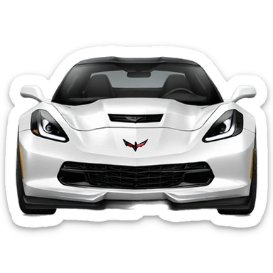 Corvette  sticker