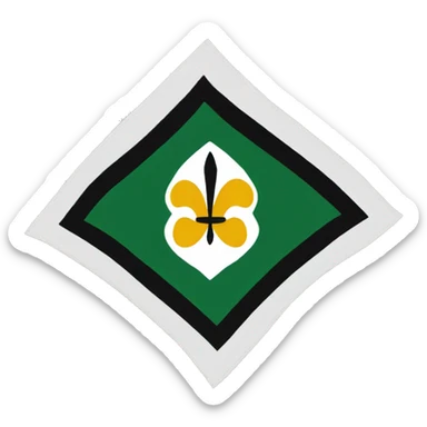 Scouts regiment flag sticker
