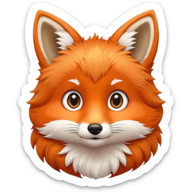 Sweetie fox sticker