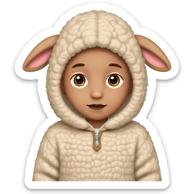 Heater lamb sticker