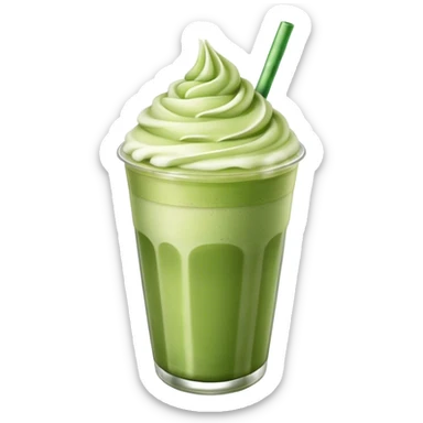Matcha frappe  sticker