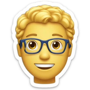 Blue background with Pdf file in the middle sticker