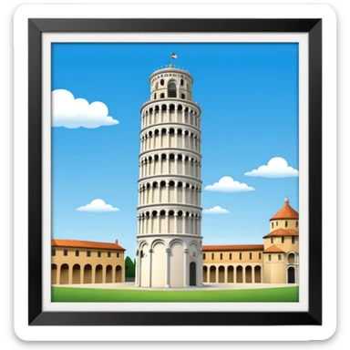 Torre di pisa sticker