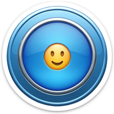 Verification blue badge sticker