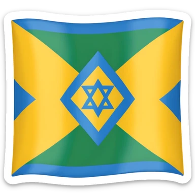 Amazigh flag sticker