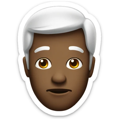 Emoji guion a side eye  sticker